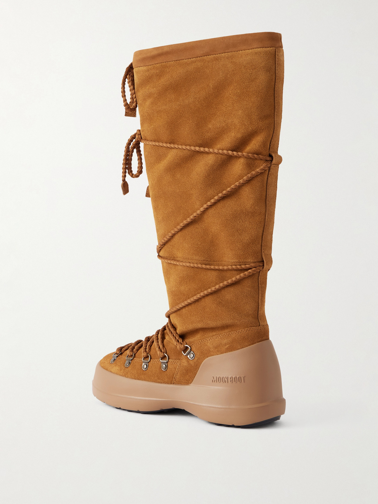 Moon Boot Mb Luna Boot Extra Suede In Brown
