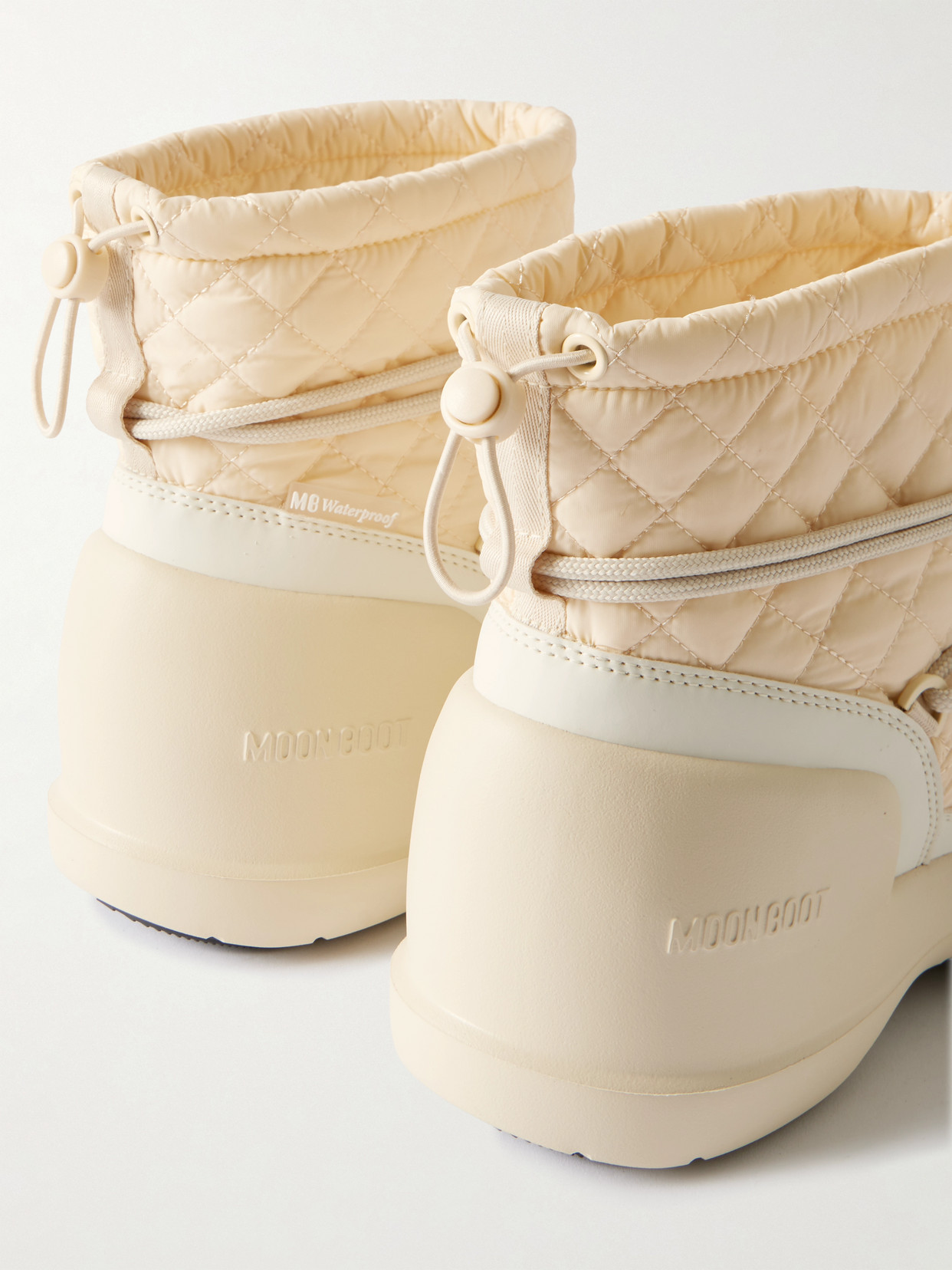 Mezzaluna Mid Rubber And Quilted Shell Snow Boots