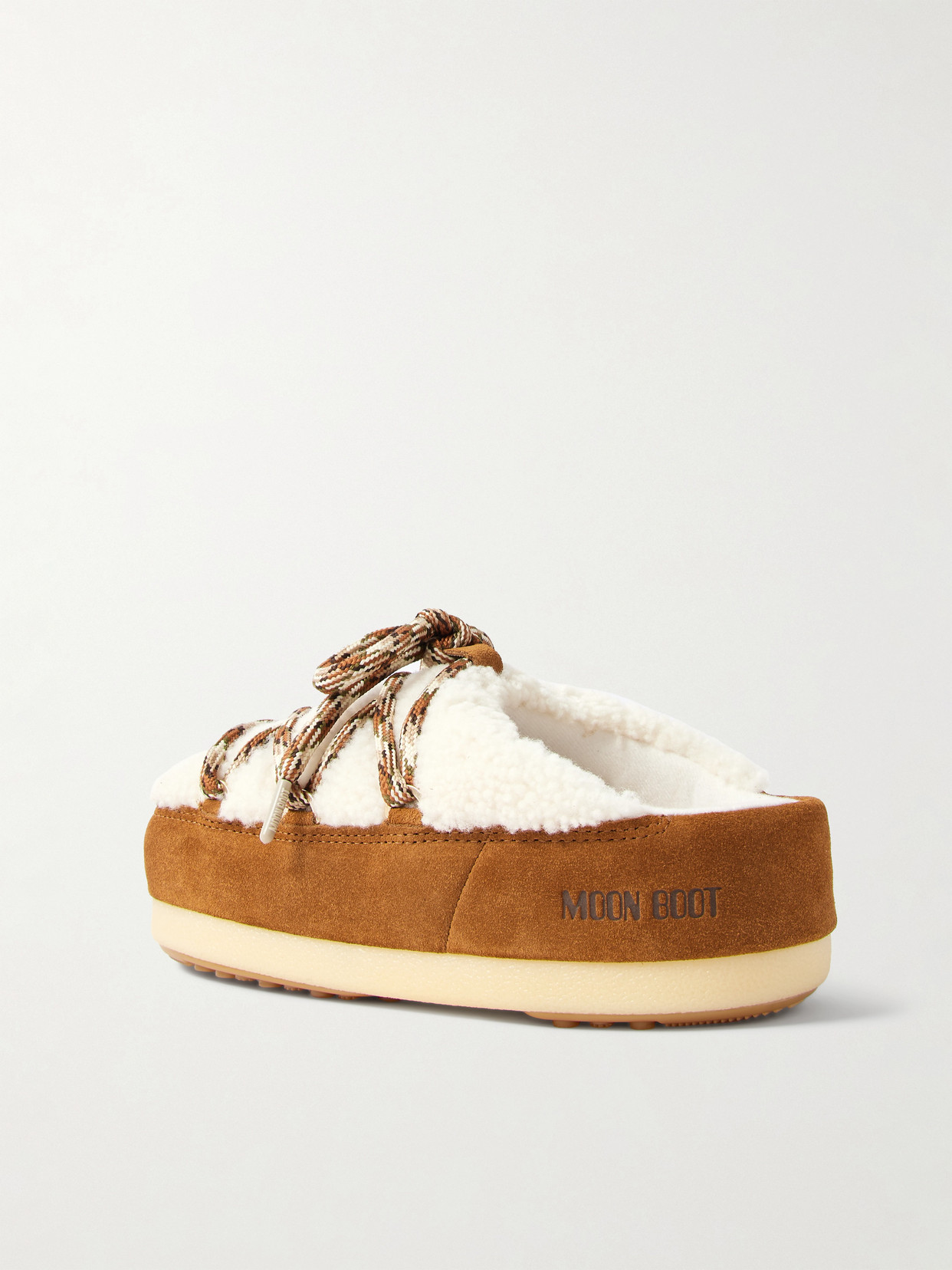 Evx Shearling And Mules