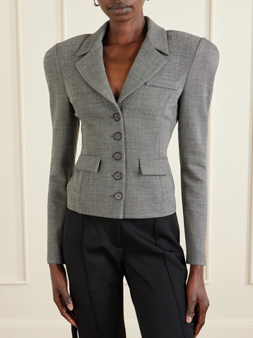 Magda Butrym Cropped stretch-wool blazer