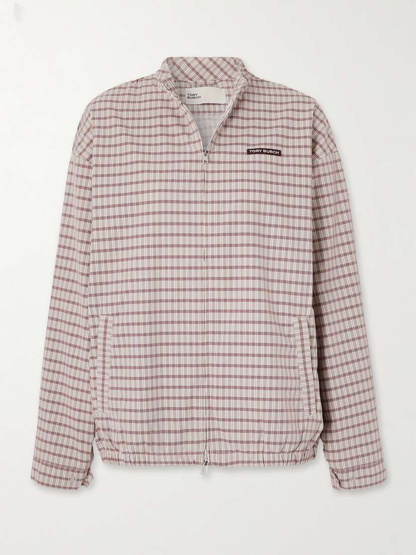 Tory Sport Checked Twill Jacket
