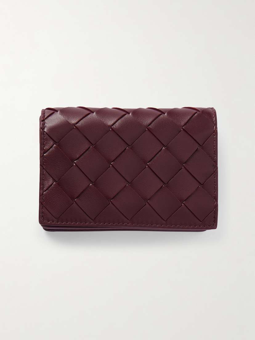 Bottega Veneta Intrecciato Leather Cardholder