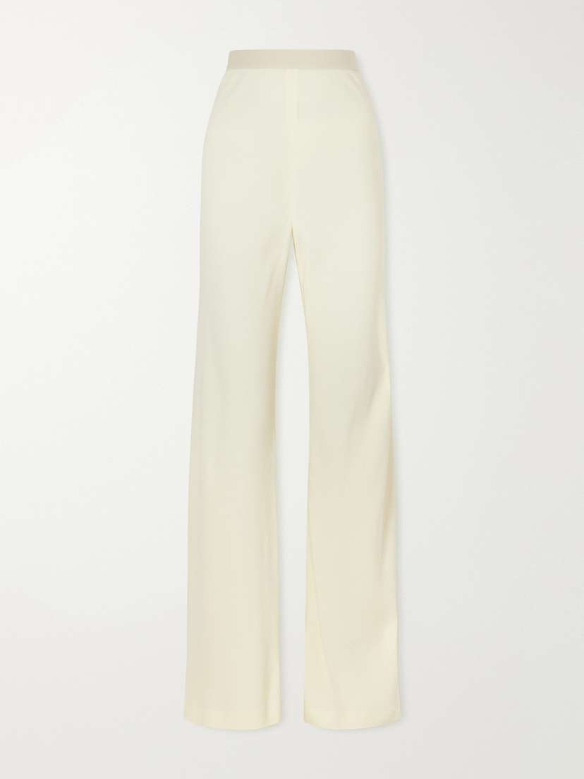 Wardrobe.NYC Crepe Straight-leg Pants