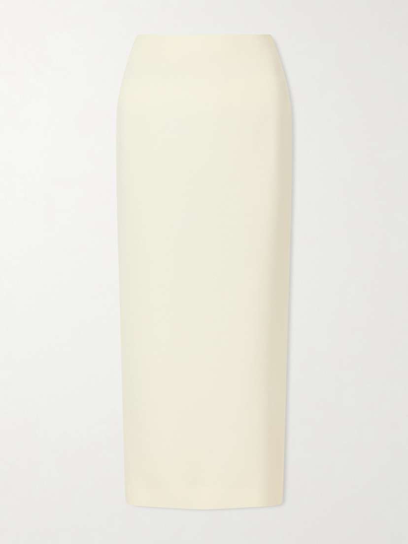 Wardrobe.NYC Crepe Midi Skirt