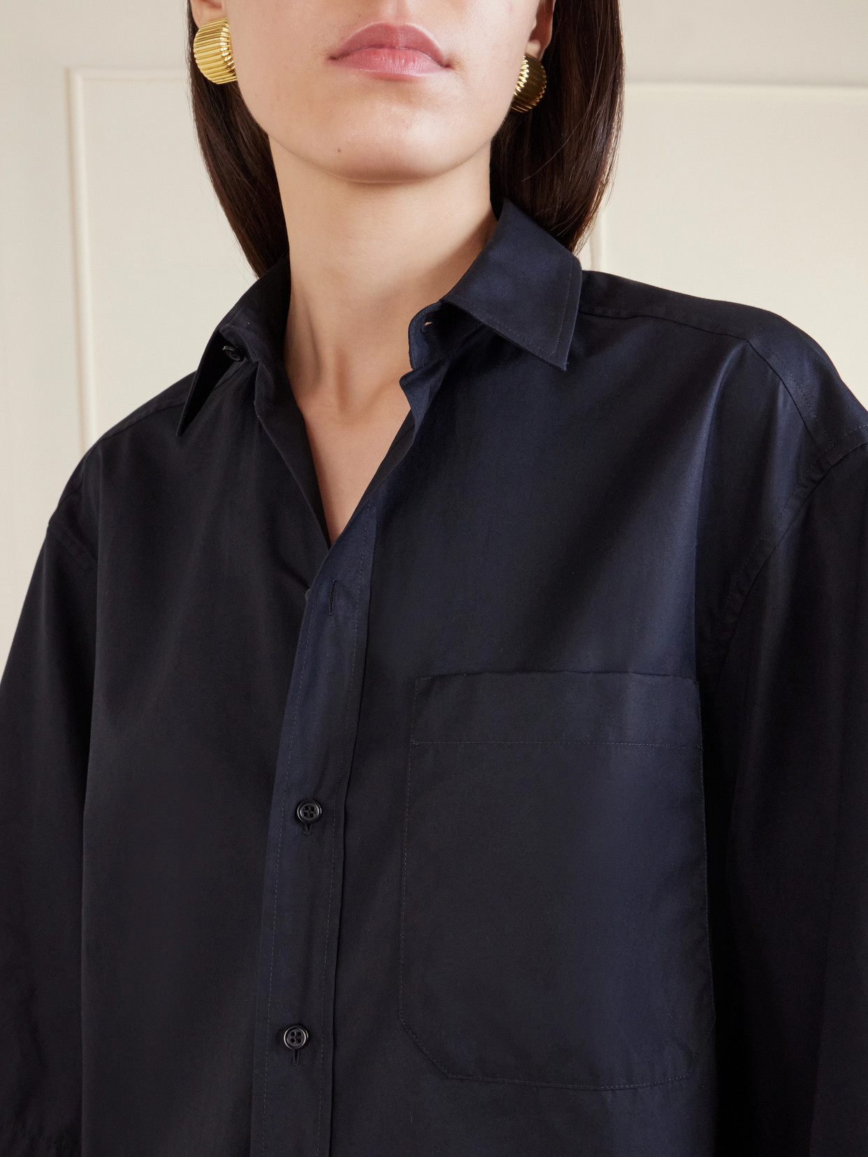 Wardrobe. Nyc - Oversized Cotton-Poplin Shirt