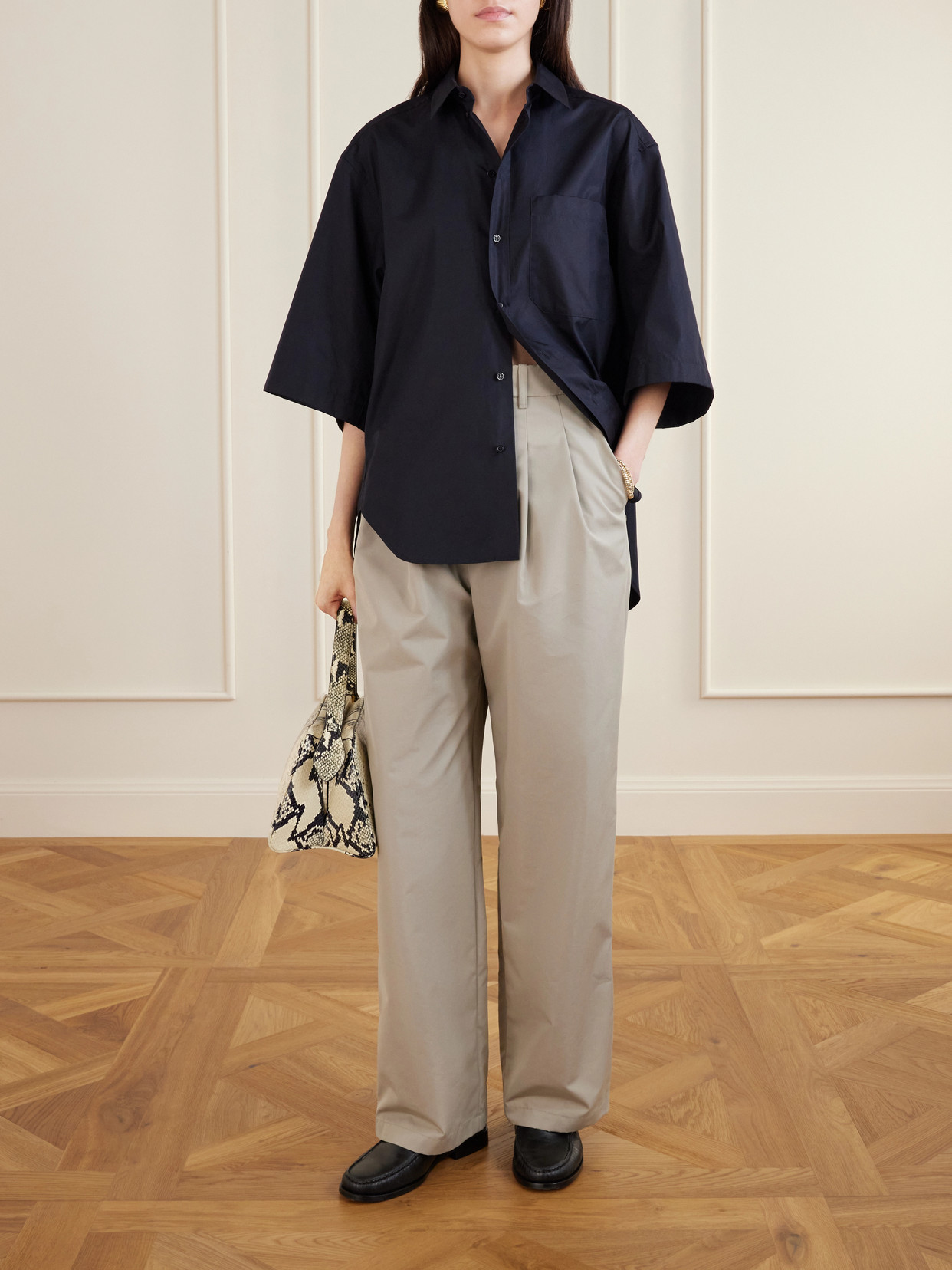 Wardrobe. Nyc - Oversized Cotton-Poplin Shirt