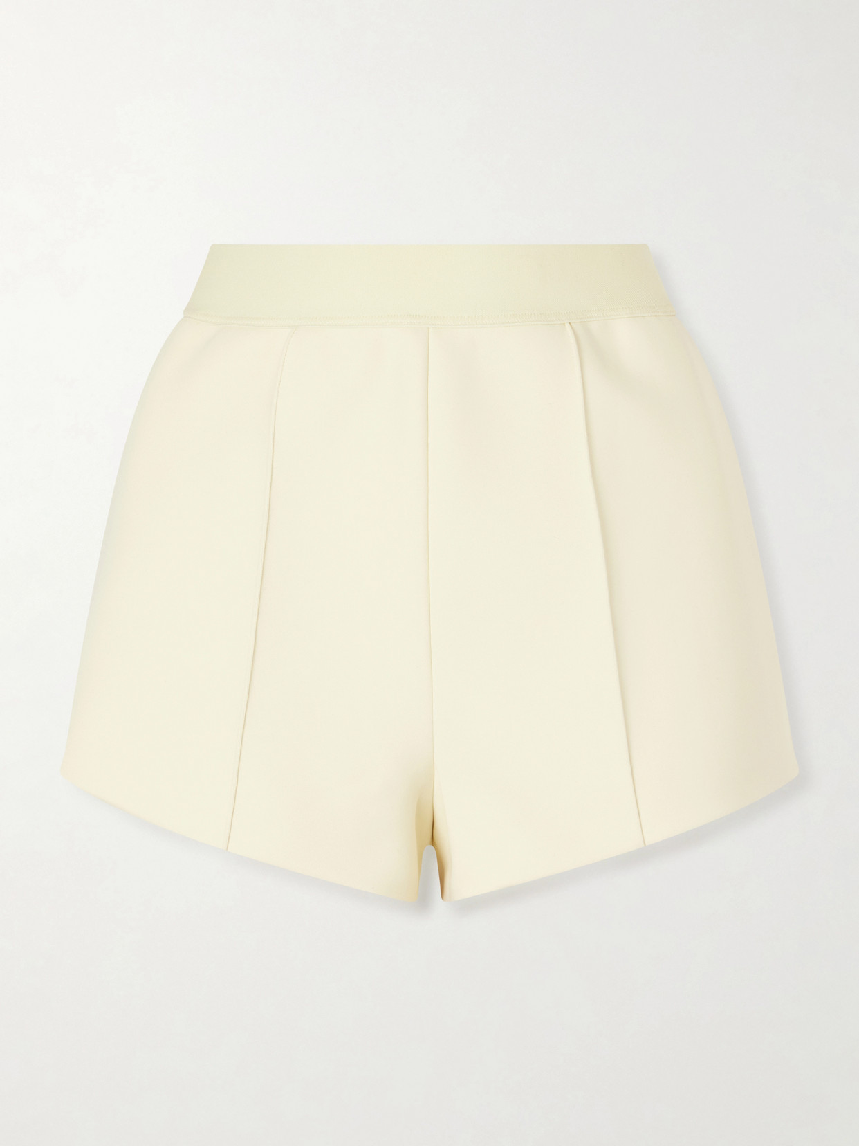 Wardrobe.nyc Stretch-jersey Shorts In Nude