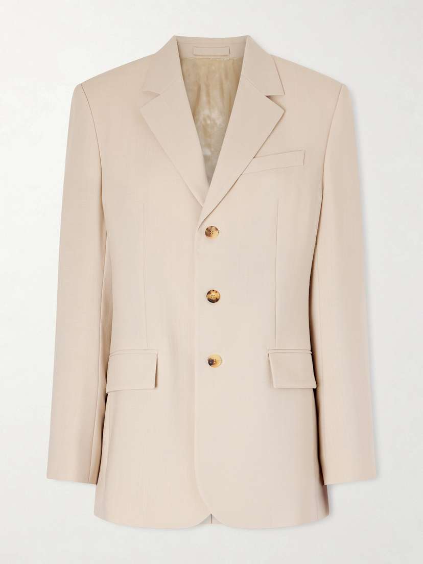 Wardrobe.NYC Wool-crepe Blazer