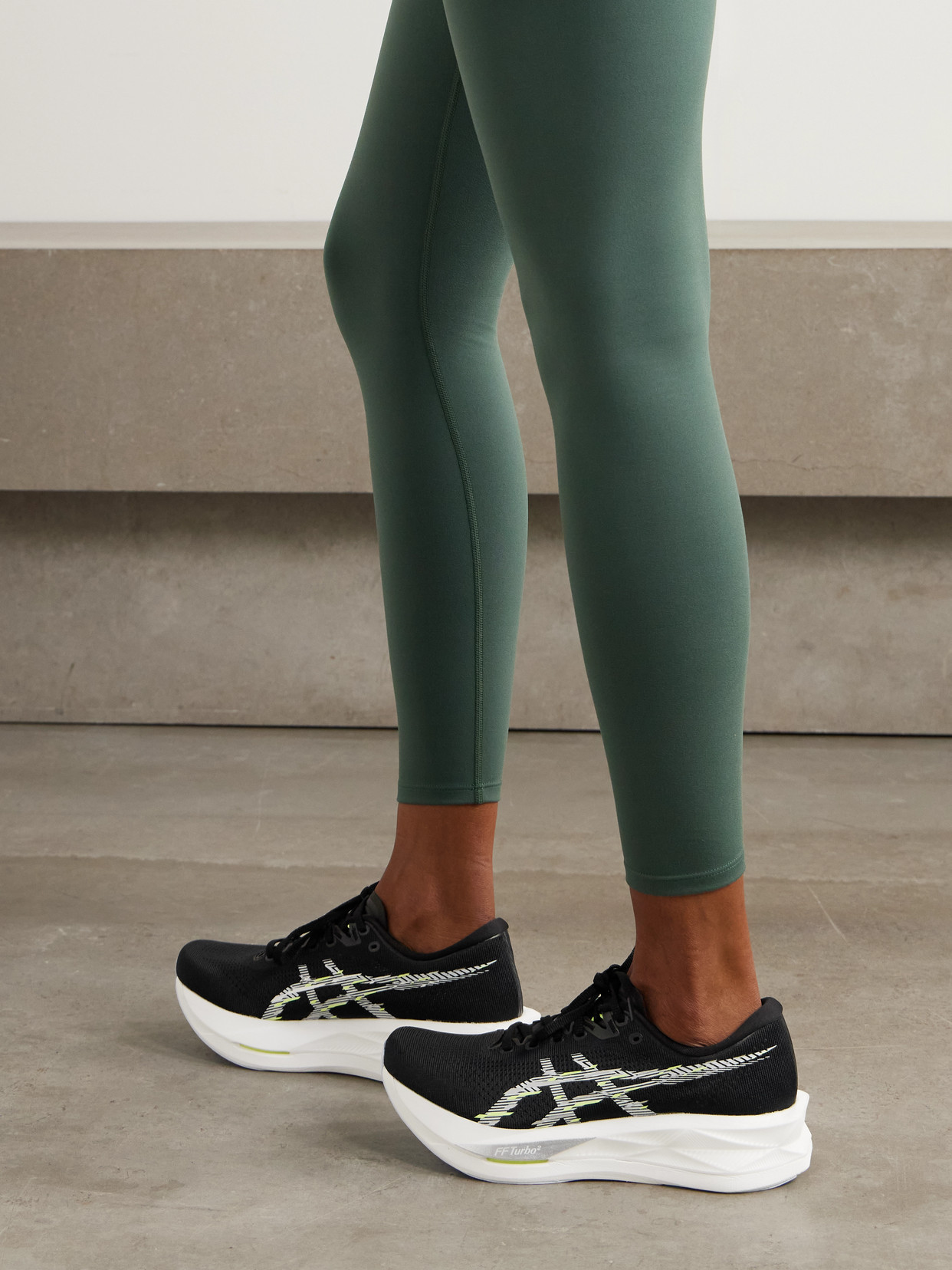 Sonicblast Printed Stretch-Knit Sneakers
