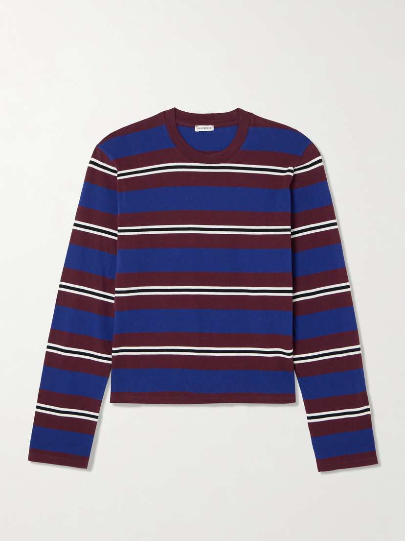 Kallmeyer Wynn Striped Cotton-jersey T-shirt