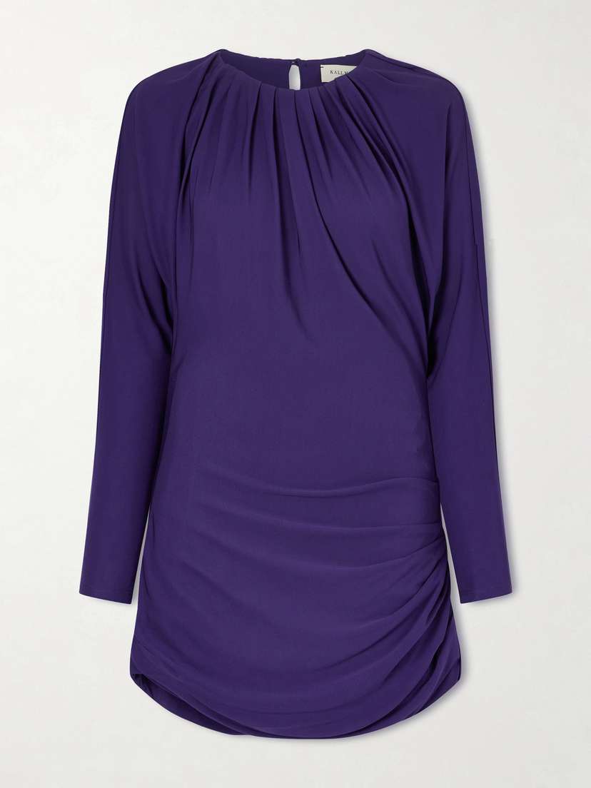 Kallmeyer Rickie Ruched Jersey Mini Dress