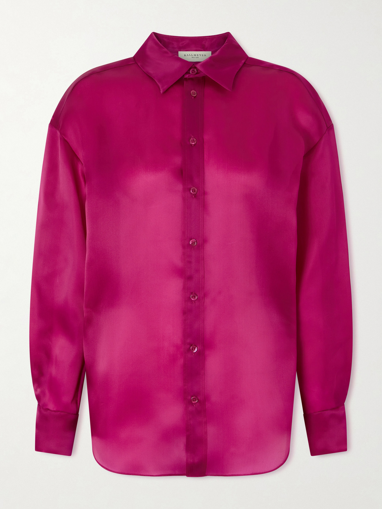 Kallmeyer Dani Silk-organza Shirt In Pink