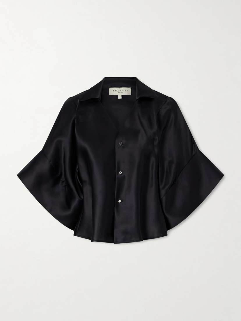 Kallmeyer Mateo Silk-satin Blouse