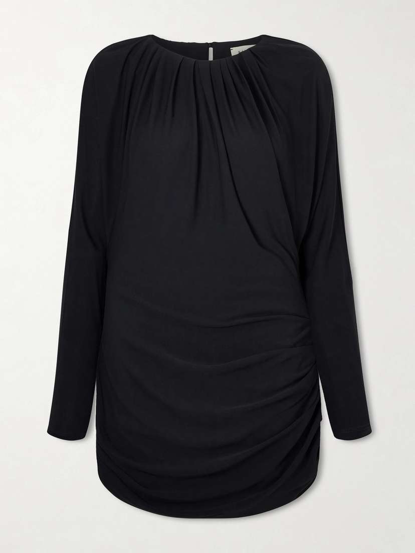 Kallmeyer Rickie Ruched Jersey Mini Dress