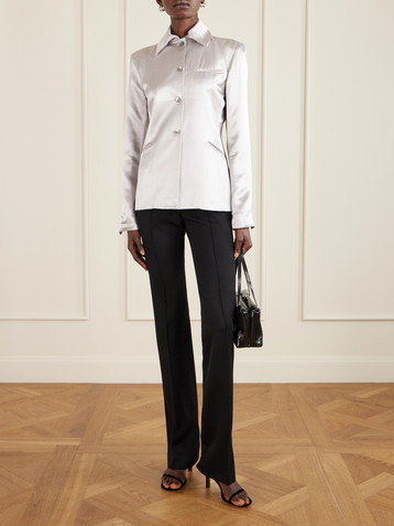 KALLMEYER Luca satin-twill blazer