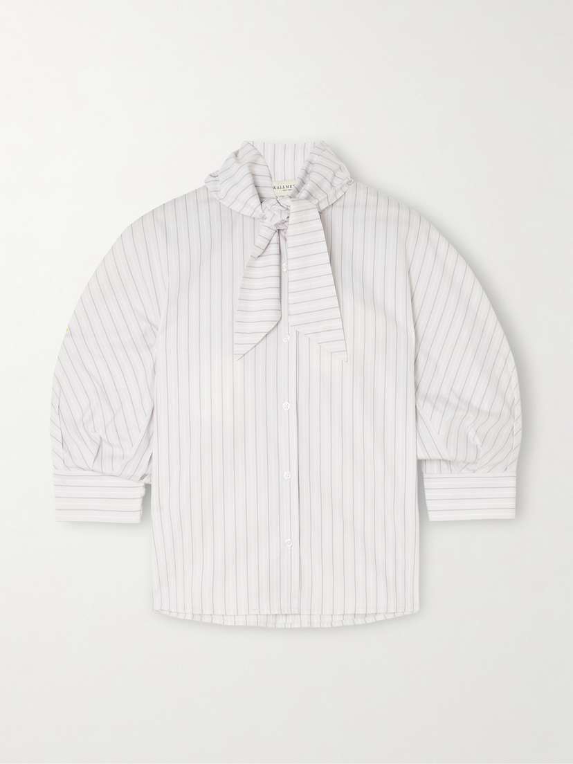 Kallmeyer Lilette Striped Cotton-poplin Shirt