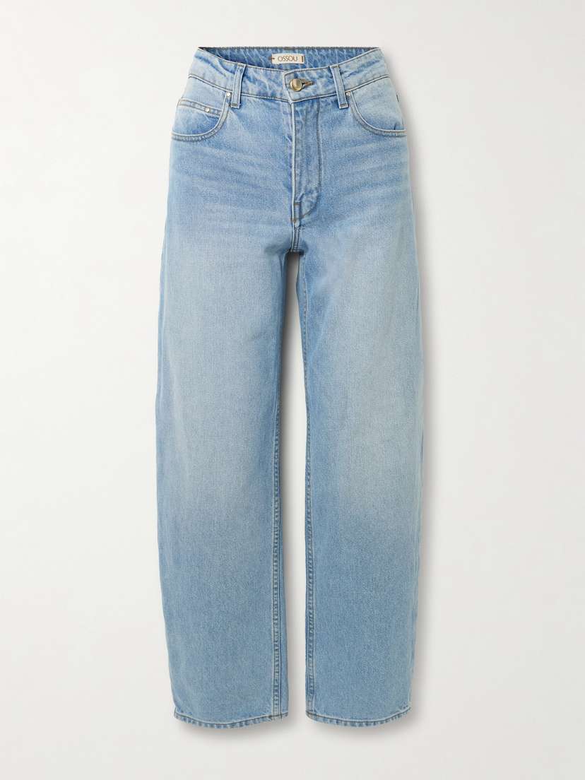 OSSOU Rider Low-rise Boyfriend Jeans
