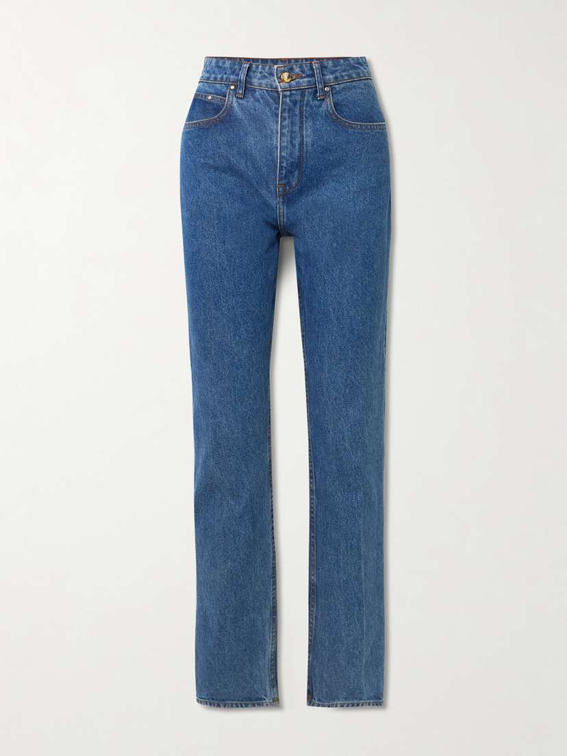 OSSOU Noon High-rise Straight-leg Jeans