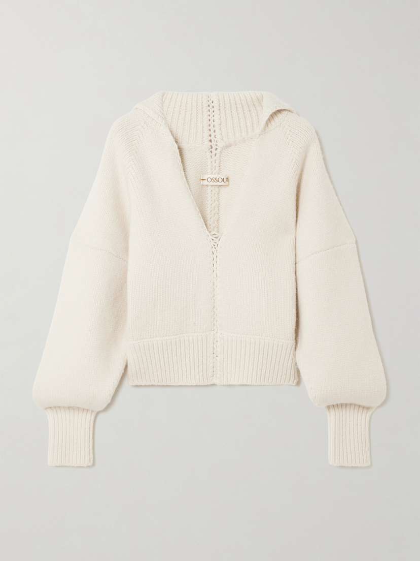 OSSOU Wader Merino Wool-blend Sweater