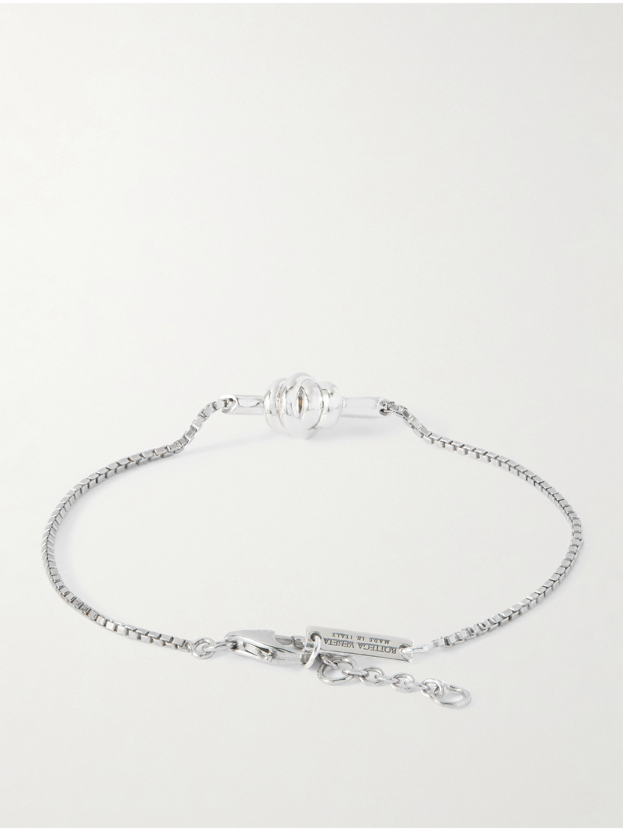 Bottega Veneta Silver Bracelet In Silver