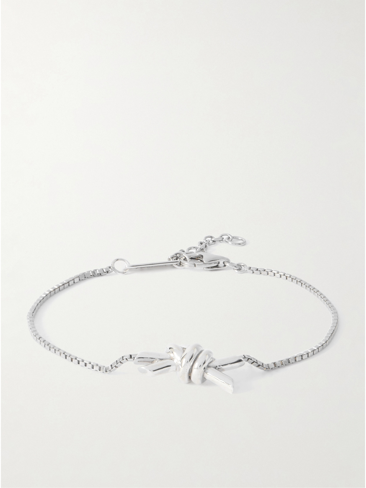 Bottega Veneta Silver Bracelet