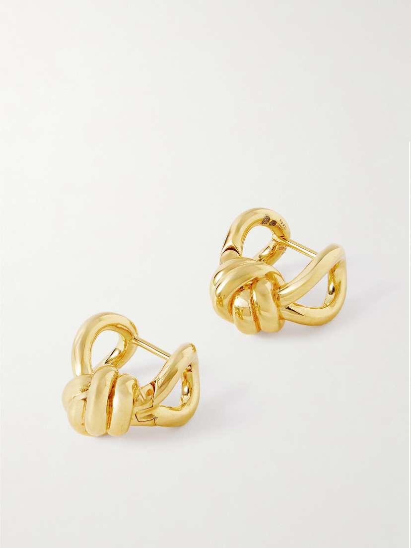 Bottega Veneta plated Silver Earrings