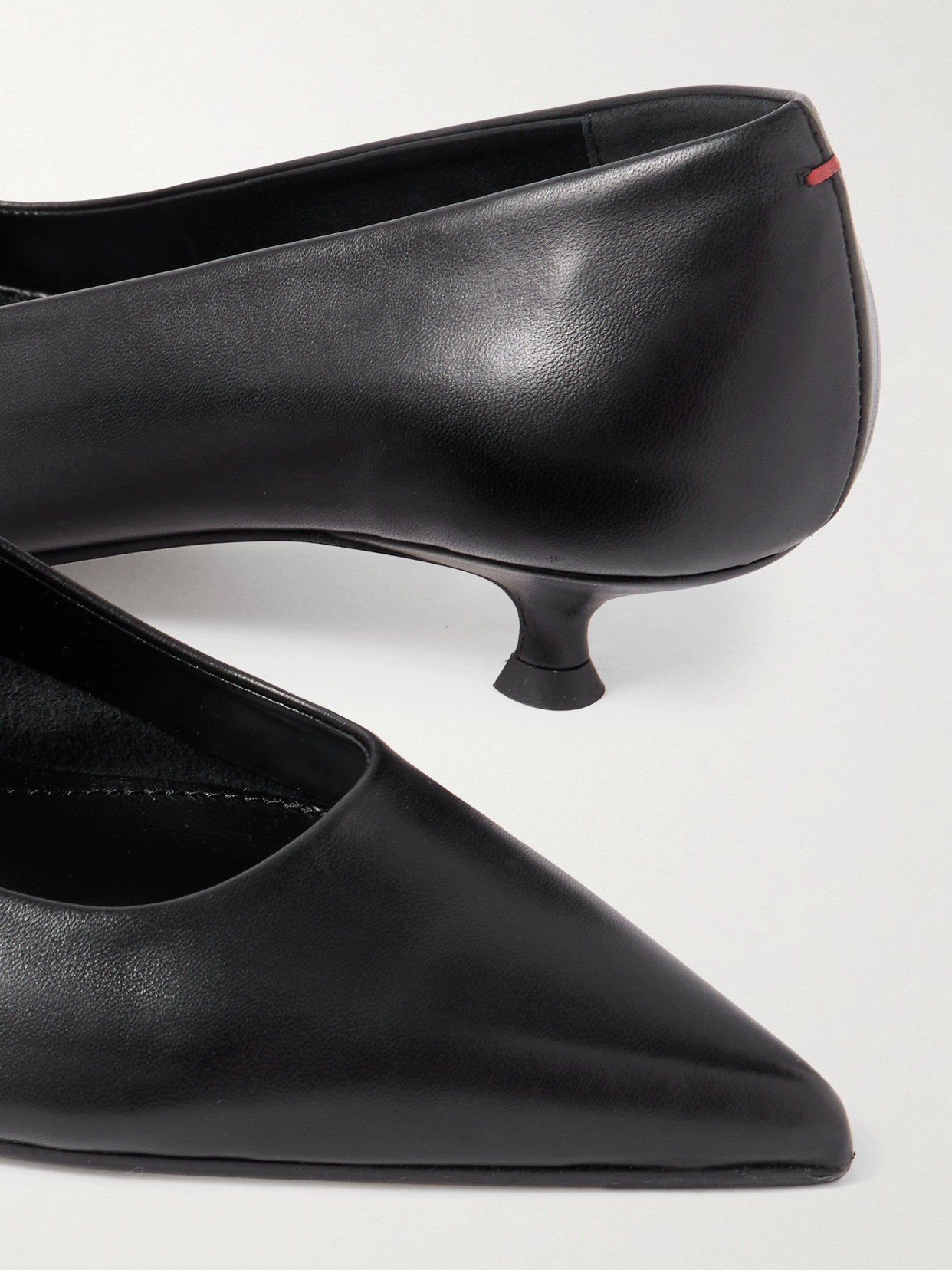 Aeyde Cari Pointed-toe Pumps In Black