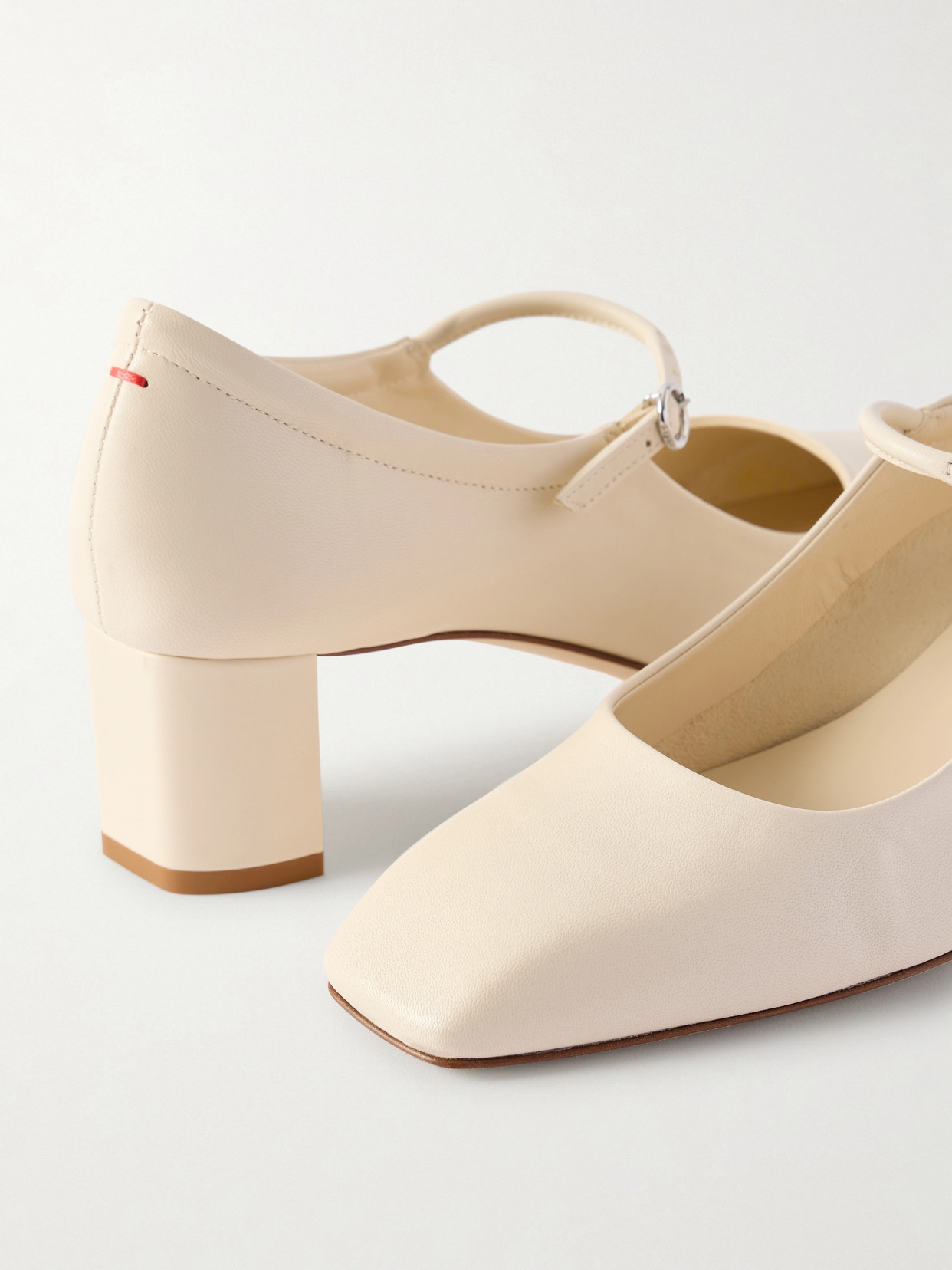 Lina Leather Mary Jane Pumps