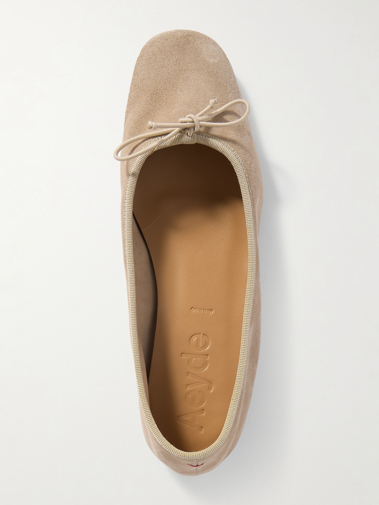 Tiby Bow-Detailed Ballet Flats
