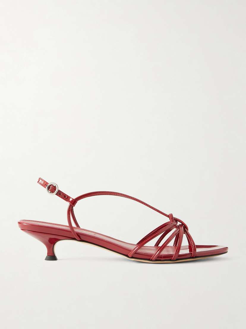 aeyde Amara Patent-leather Sandals