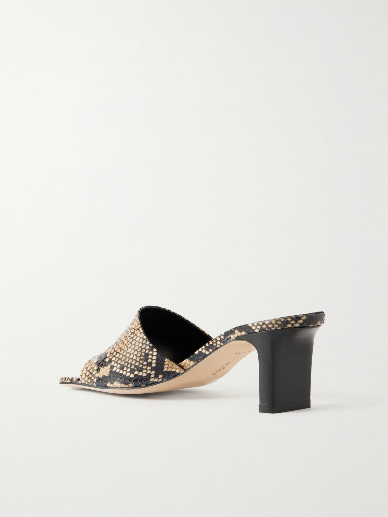 Jessie Snake-Effect Sandals