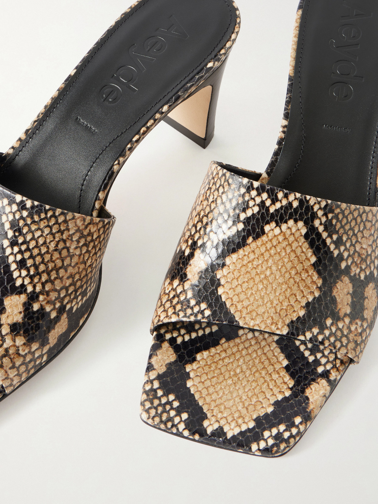Jessie Snake-Effect Sandals