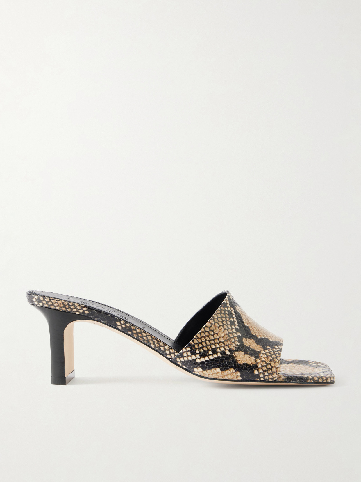 Jessie Snake-Effect Sandals