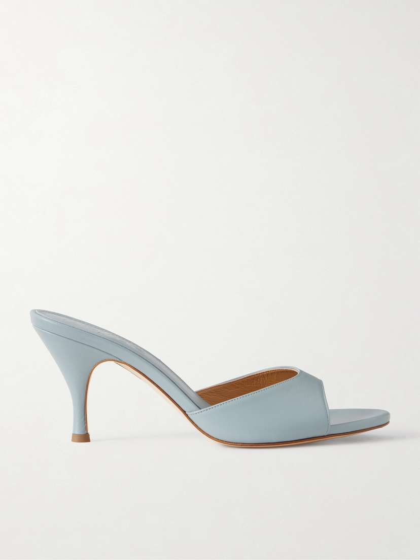 aeyde Samia Leather Mules