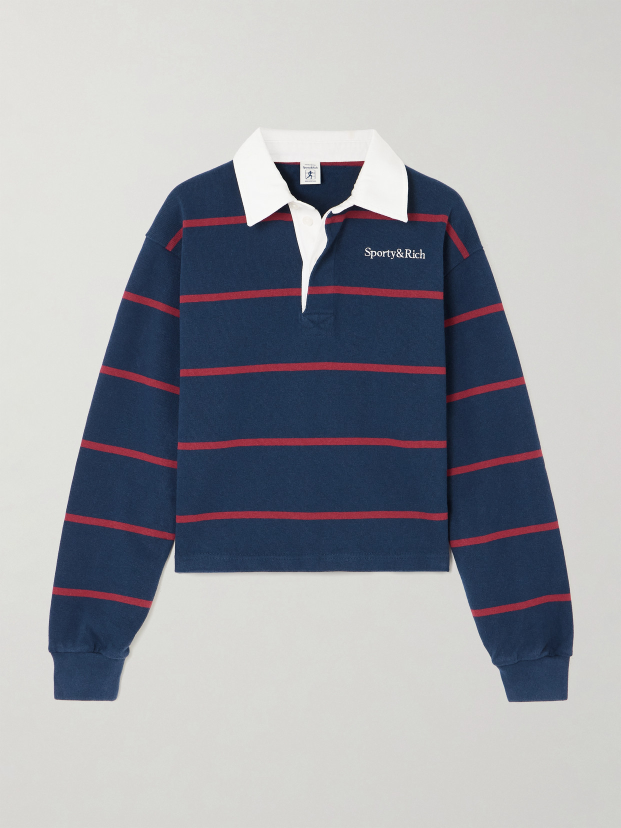 Striped Cotton Polo