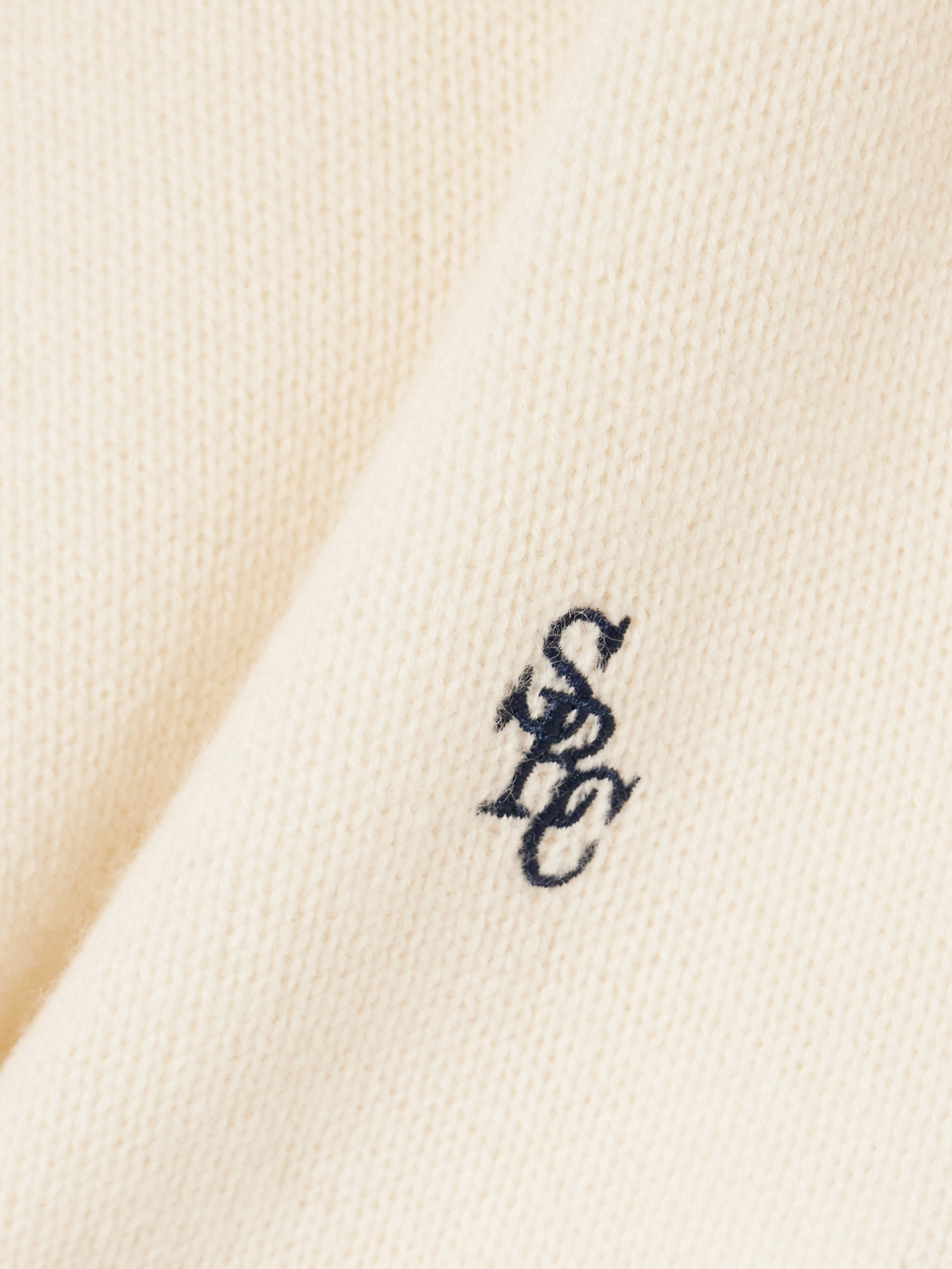 Src Cropped Embroidered Cashmere And Wool-Blend Sweater