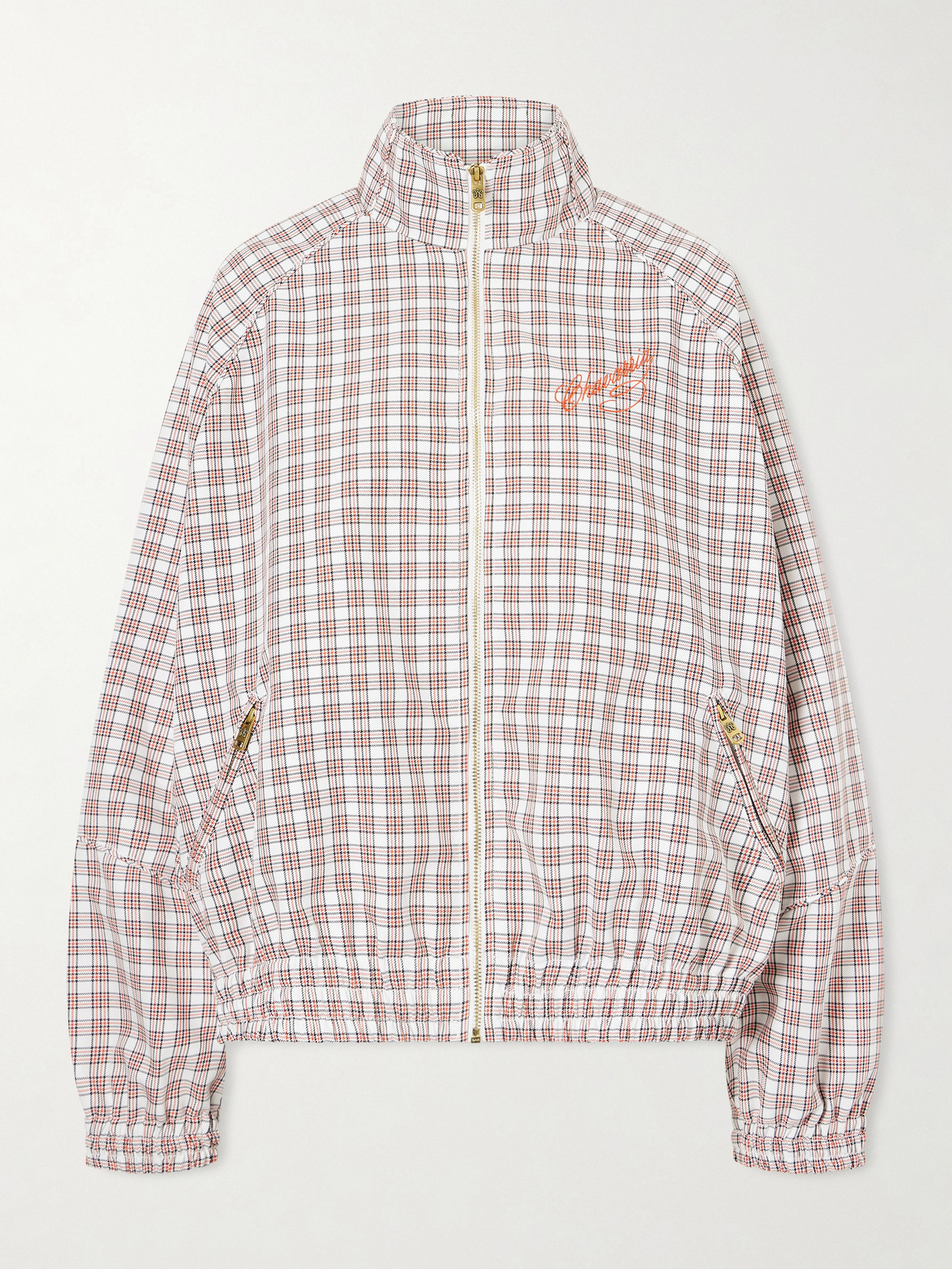 Willy Chavarria Ruff Rider Embroidered Woven Jacket In Multi