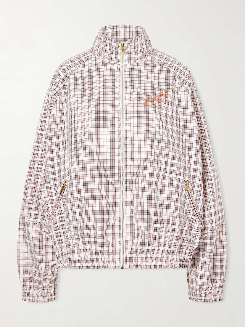 Willy Chavarria Ruff Rider Embroidered Woven Jacket