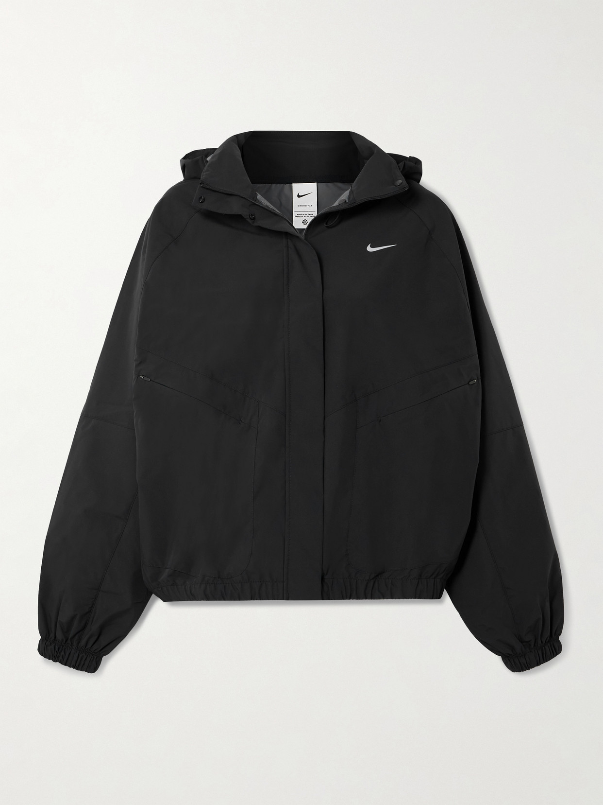 Nike Swift Hooded Storm-fit Jacket In Black