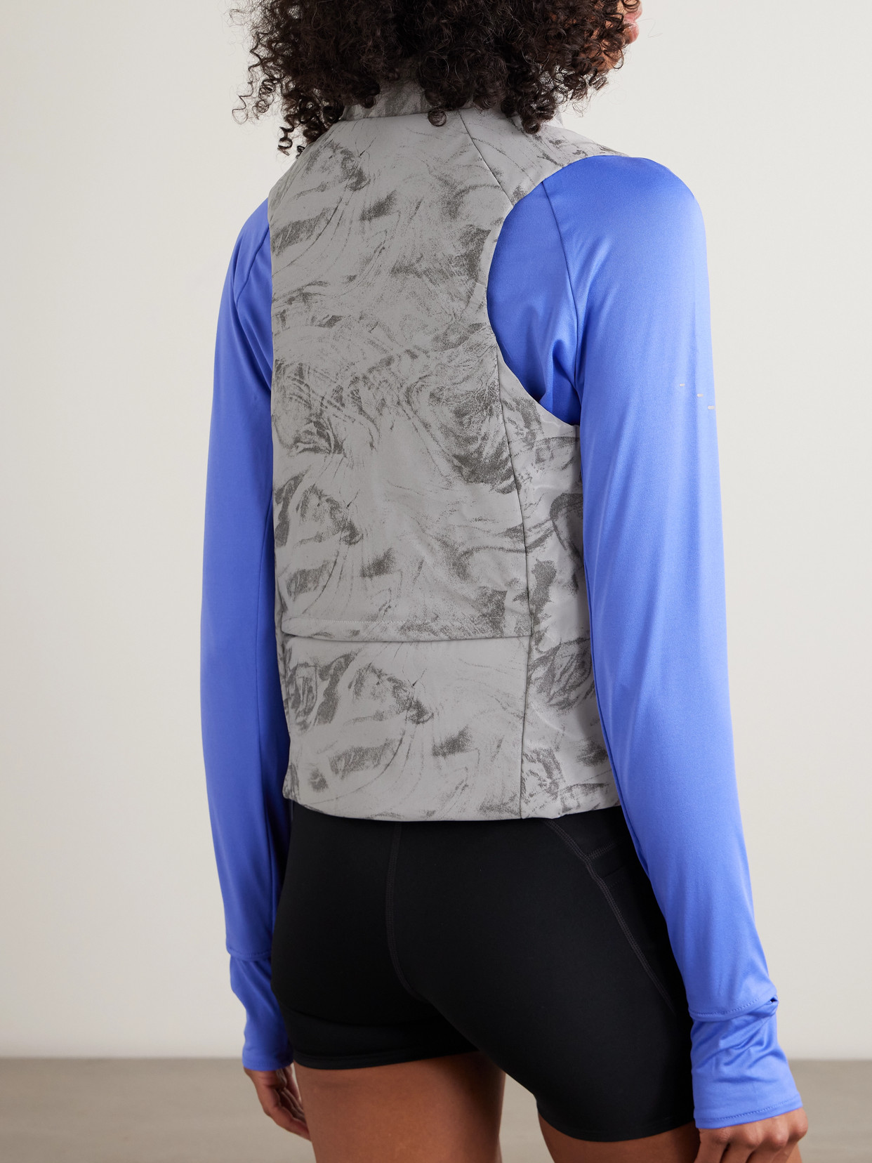 Swift Rubber-Trimmed Padded Shell Vest
