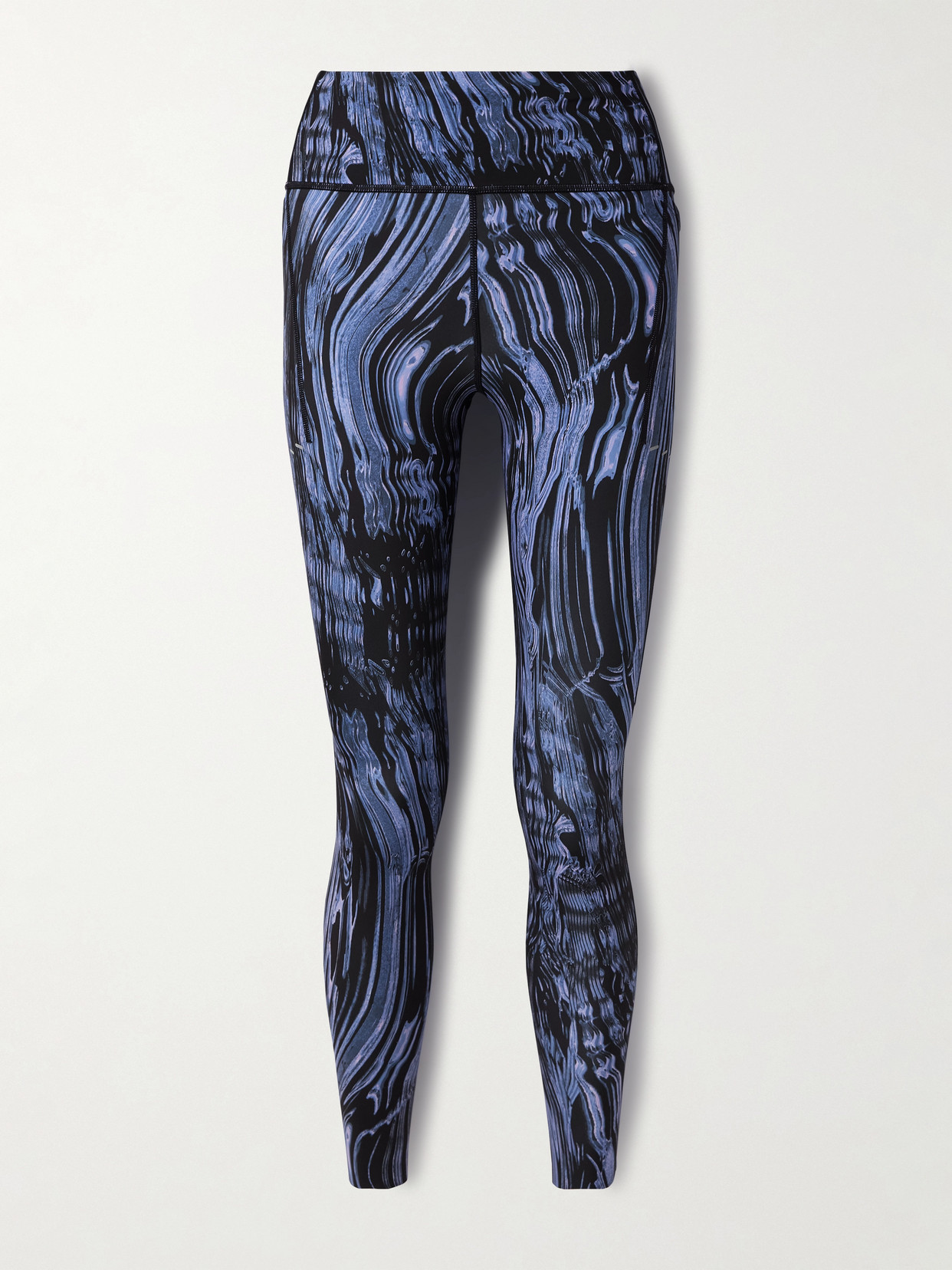 Nike Swift Printed Dri-fit Leggings In Blue