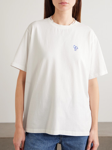 DONDE ESTEBAN Baila La Vida printed cotton-jersey T-shirt