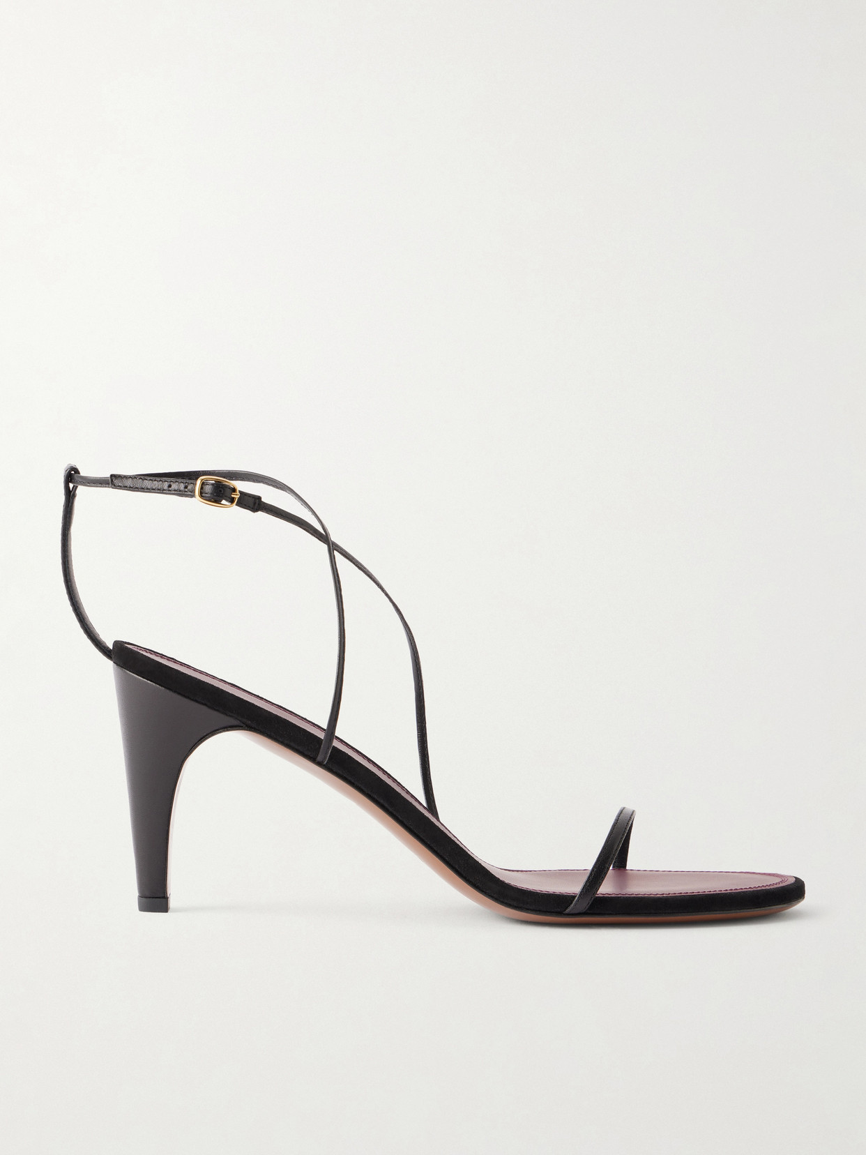 Neous Chamu Leather Sandals In Black