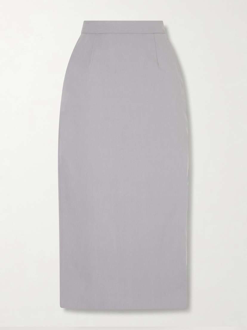 Willy Chavarria Cotton Midi Skirt