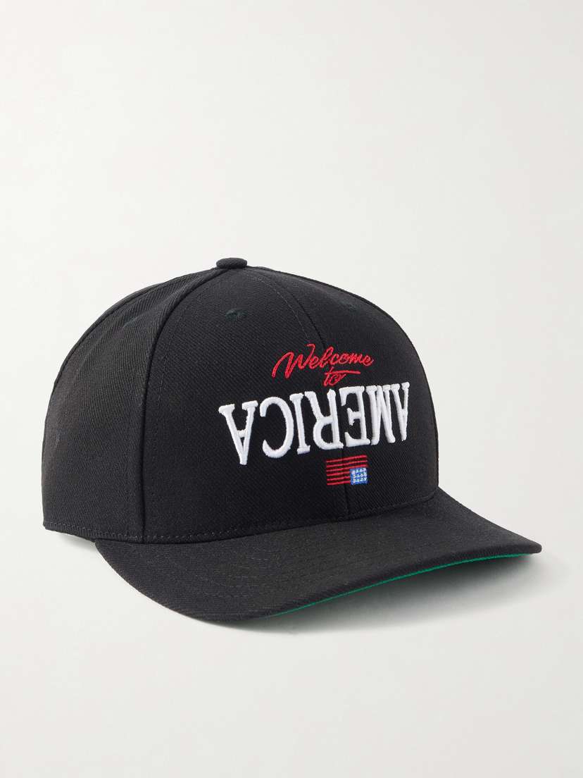 Willy Chavarria Community Center Embroidered Cotton Cap