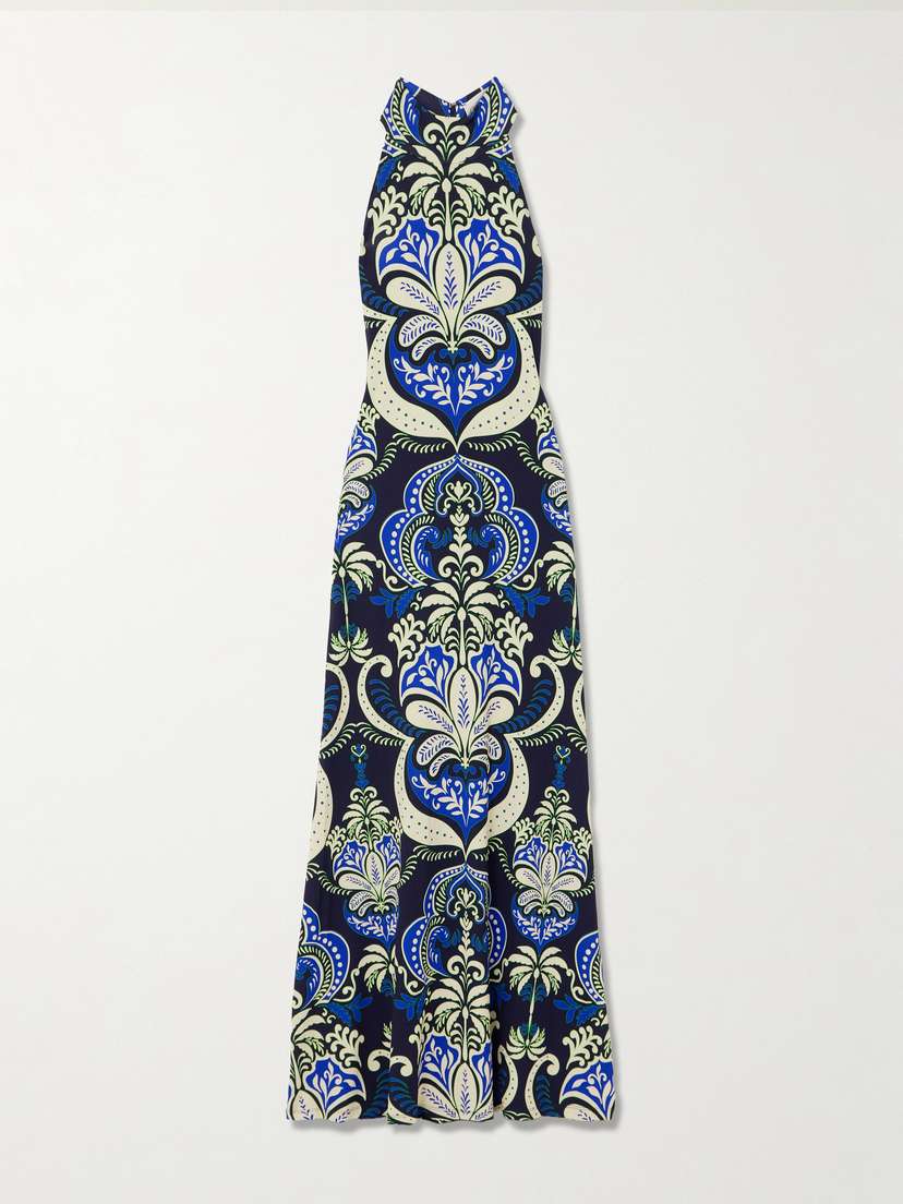 Cara Cara Asher Printed Jersey Maxi Dress