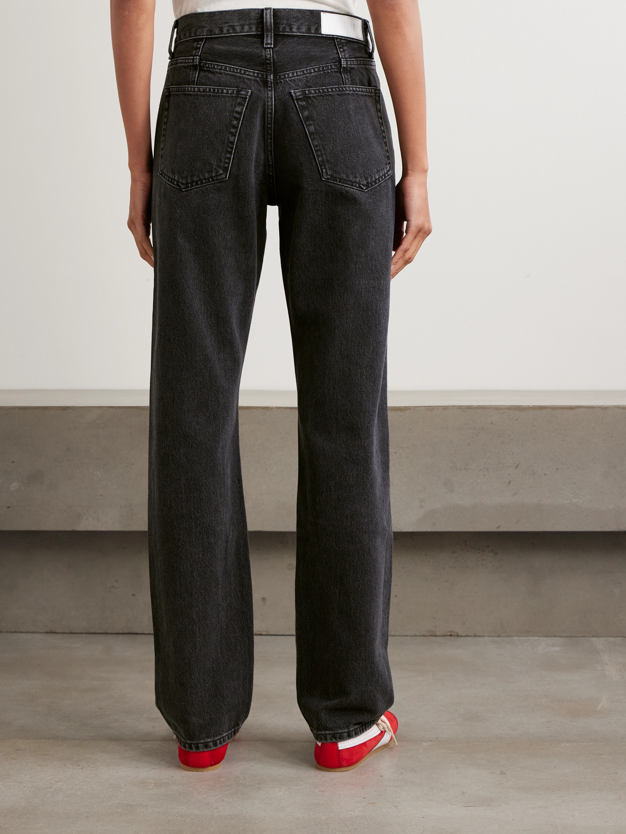 Re/Done - 90S High-Rise Straight-Leg Organic And Recycled Jeans