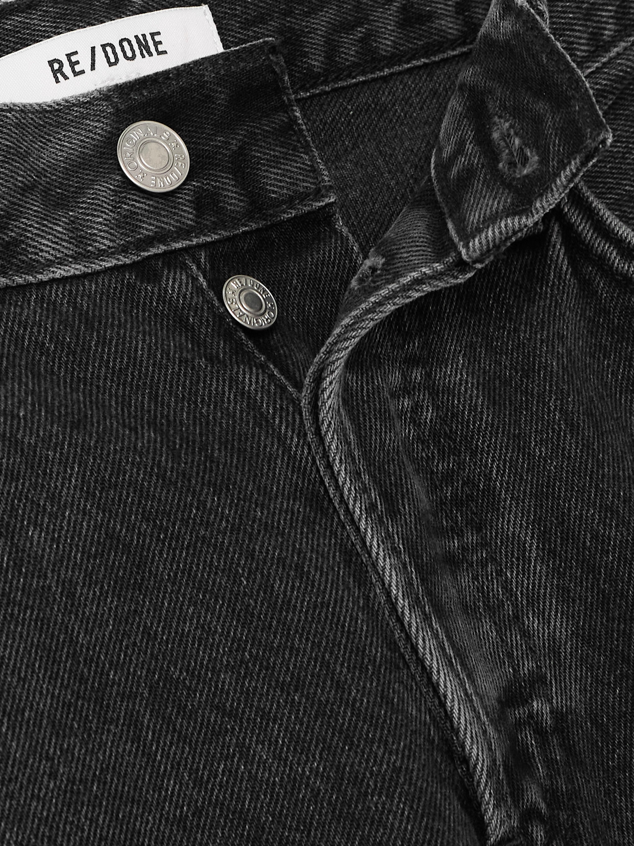 Re/Done - 90S High-Rise Straight-Leg Organic And Recycled Jeans