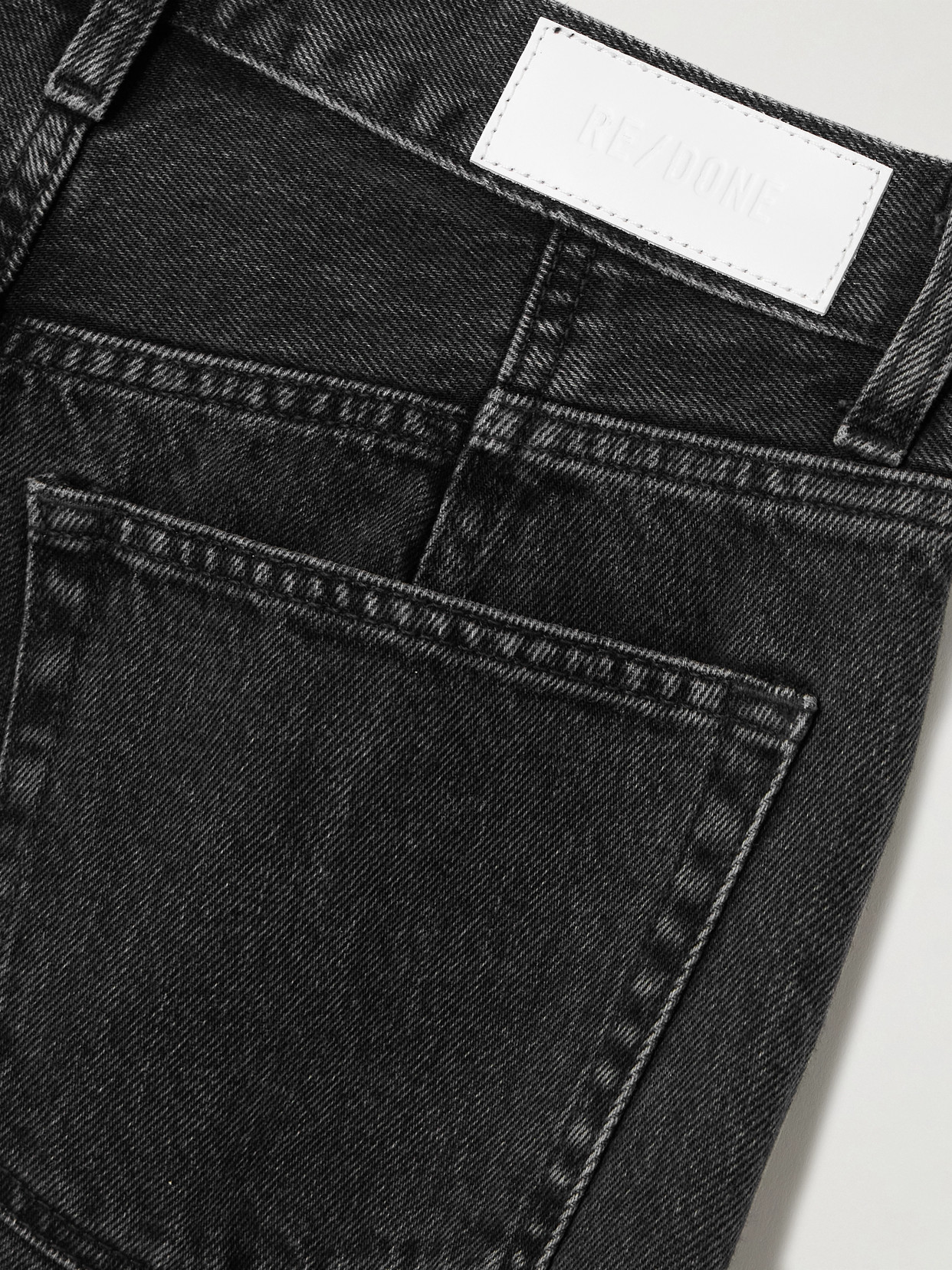 Re/Done - 90S High-Rise Straight-Leg Organic And Recycled Jeans