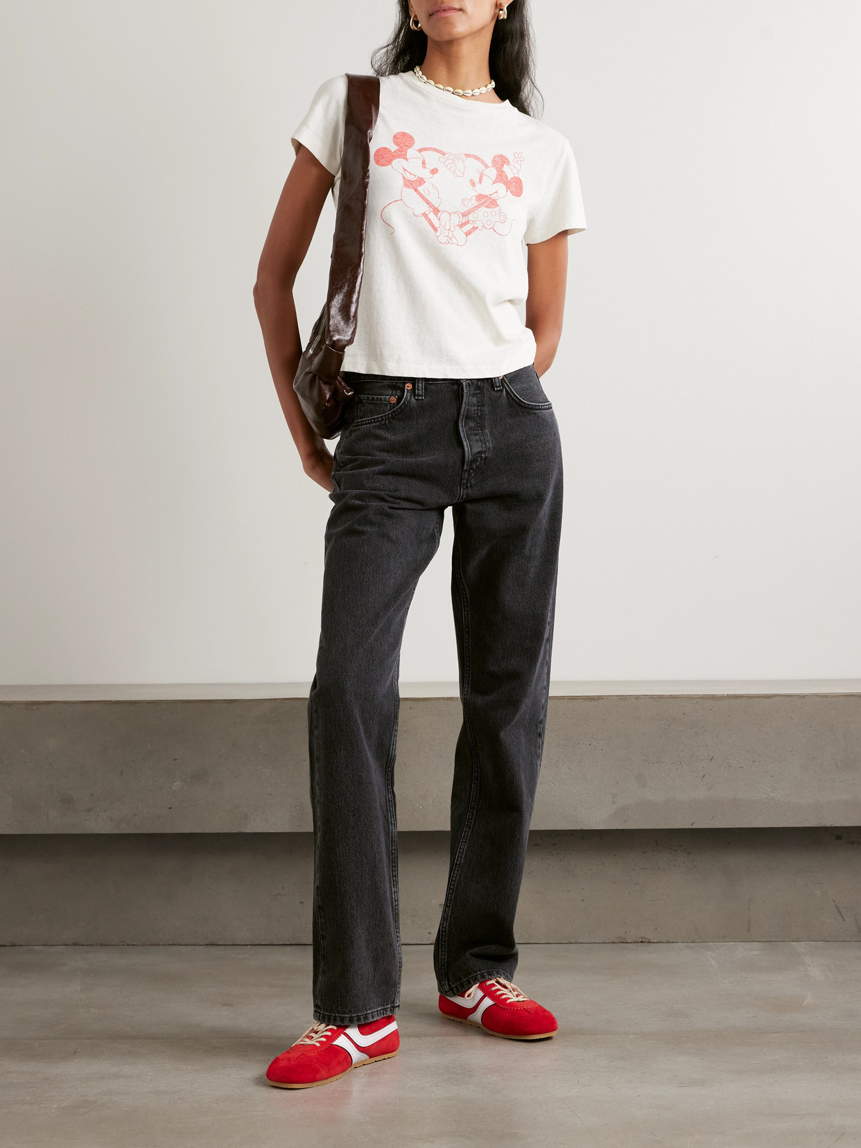 Re/Done - 90S High-Rise Straight-Leg Organic And Recycled Jeans